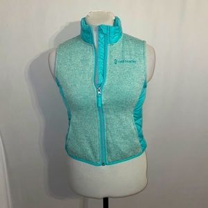 Free Country Hybrid Vest Turquoise Size Small (7/8)